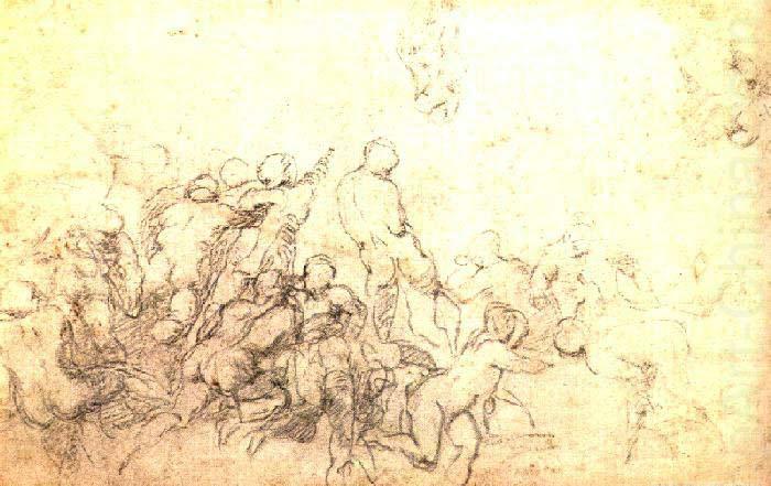 Michelangelo Buonarroti Study for the Battle of Cascina china oil painting image